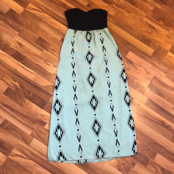 Strapless Maxi dress - Picture 1 of 2